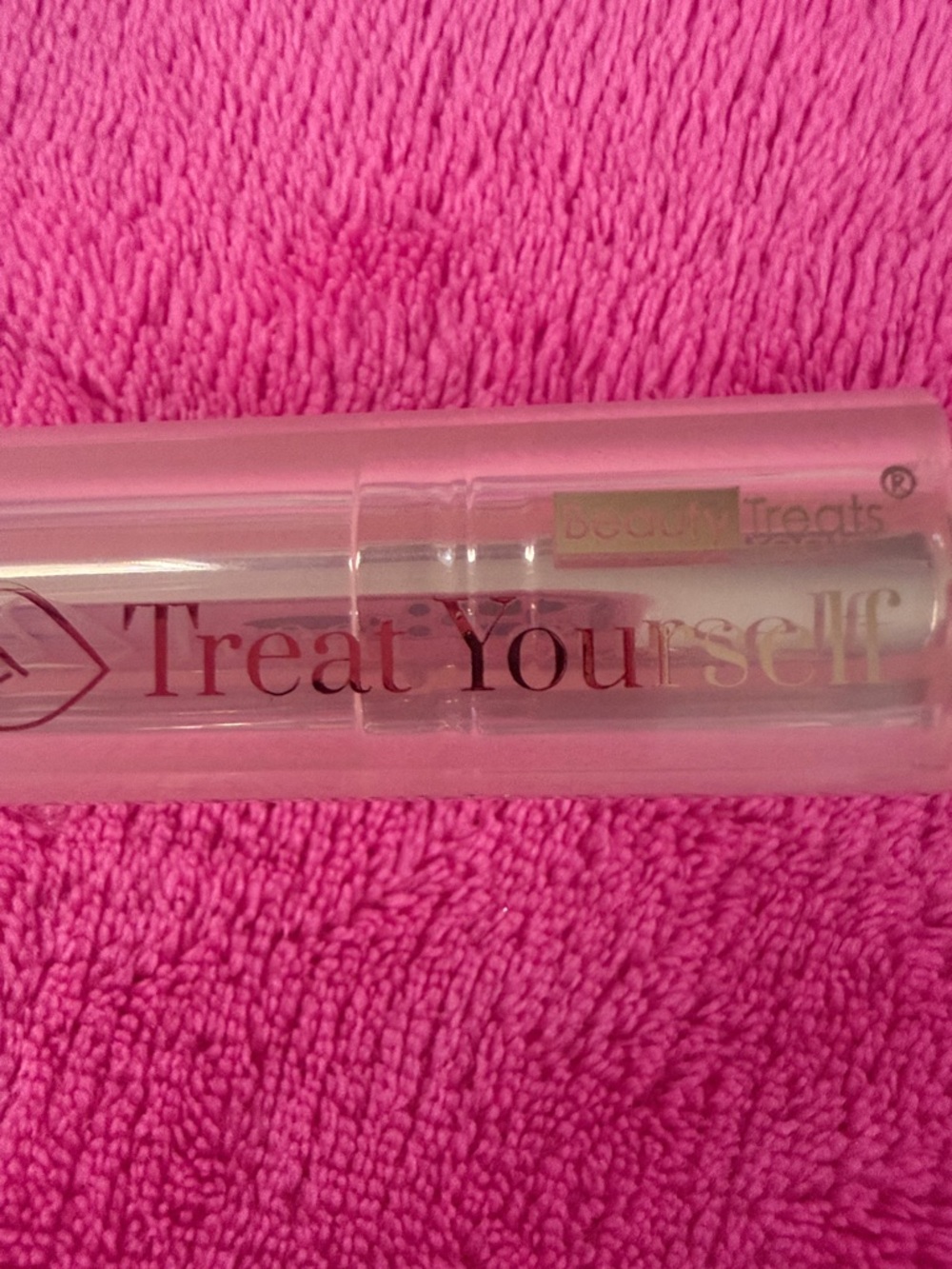 Clear Lip Gloss - Pink